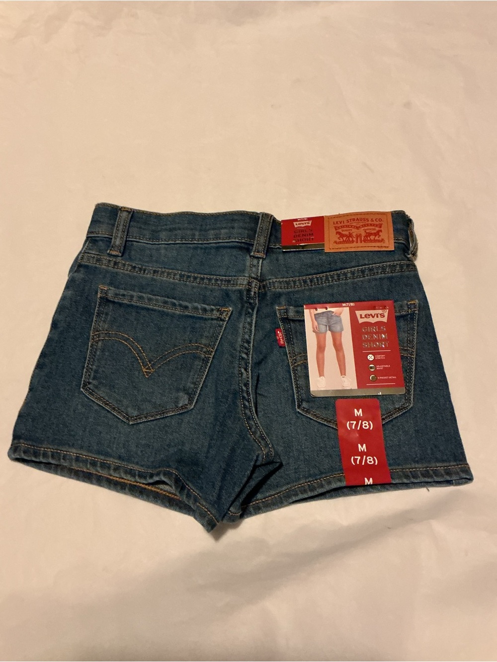 NWT Levi’s girl’s 7/8 adjustable waist